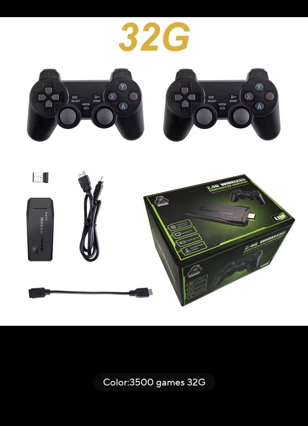 Game Stick Lite – آلاف الألعاب في راحة يدك