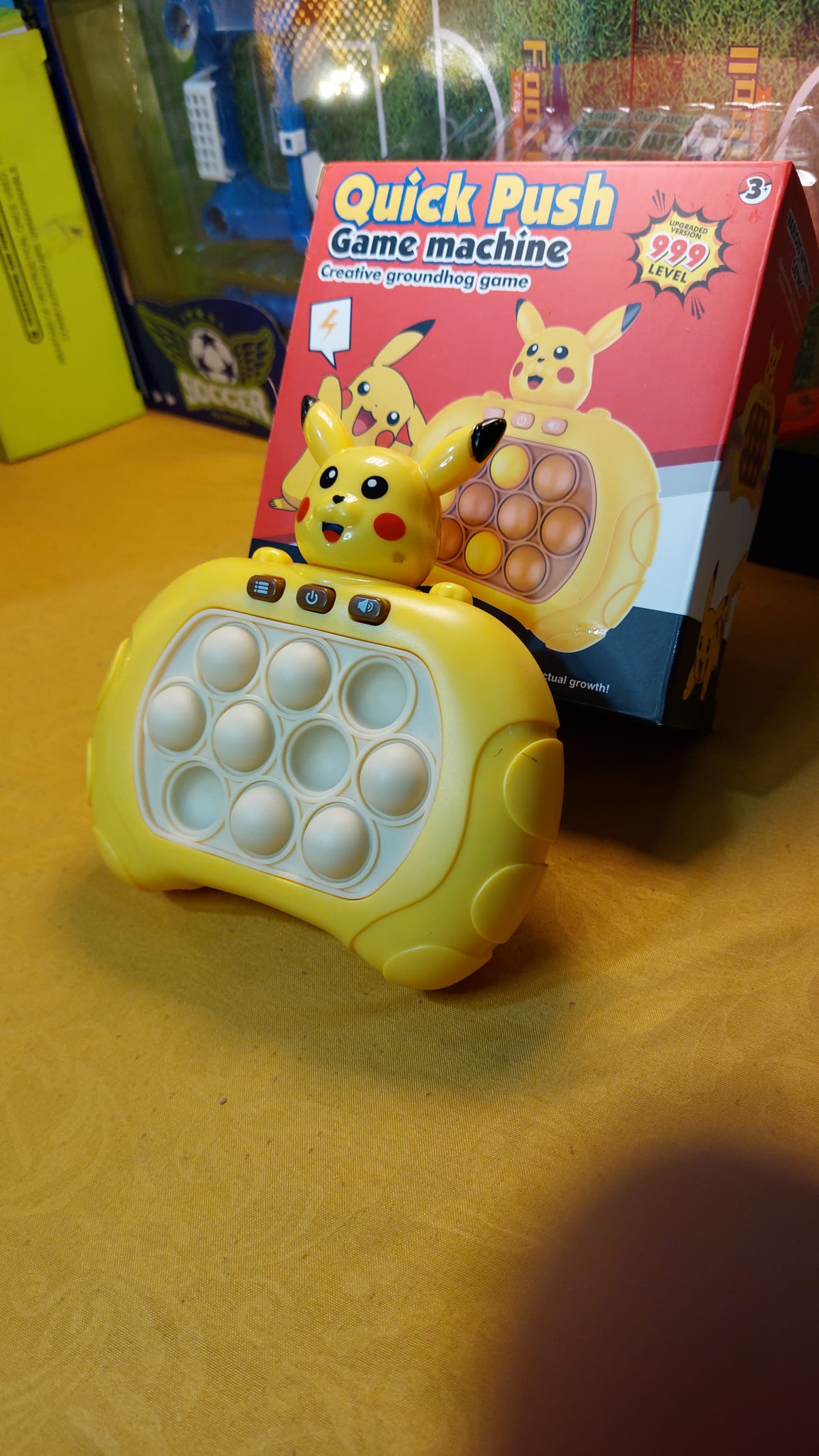 speed push game machine